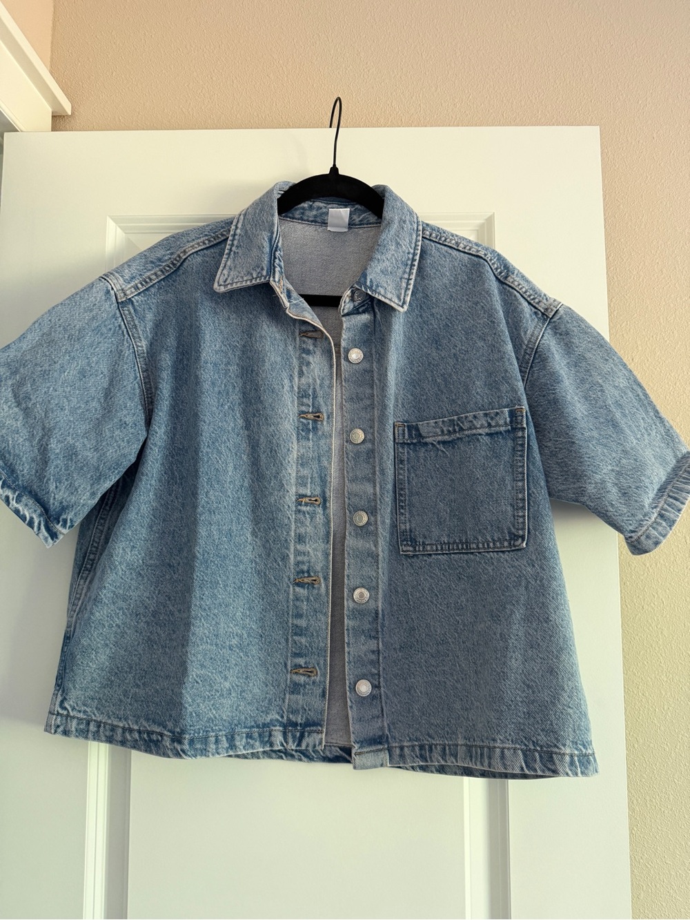H&M Oversized Denim Shirt